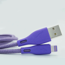 کابل تبدیل USB به Lightning شی کاریزما مدل استوانه ای یگانه طول 1.8 متر