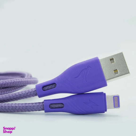کابل تبدیل USB به Lightning شی کاریزما مدل استوانه ای یگانه طول 1.8 متر