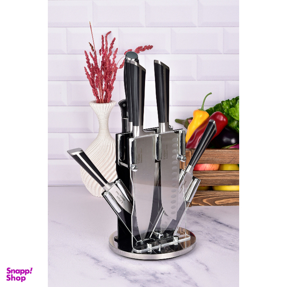 سرویس 8 پارچه چاقو آشپزخانه یونیک کد 5511