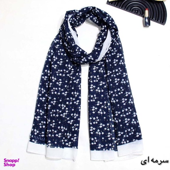 شال زنانه طرح شکوفه کد ANA7060