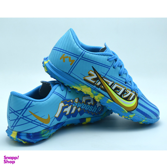 کفش فوتبال پسرانه مدل C-8814 رنگ آبی