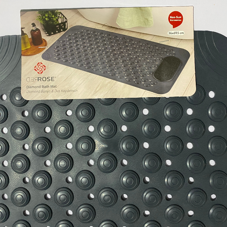 زیرپایی حمام رد رز مدل دیاموند