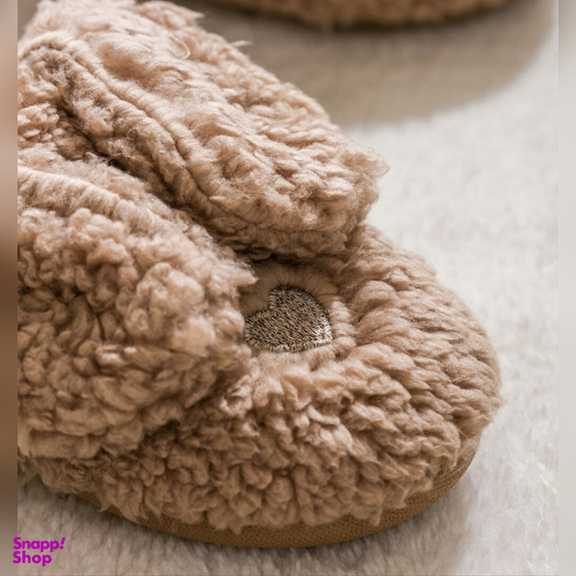 دمپایی حوله ای ال سی وایکیکی مدل استپ دار تدی