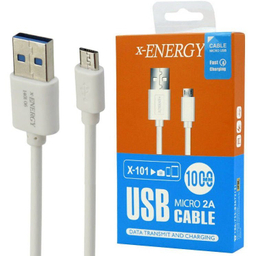 کابل شارژ USB به MicroUSB ایکس-انرژی مدل X-101 طول 1 متر