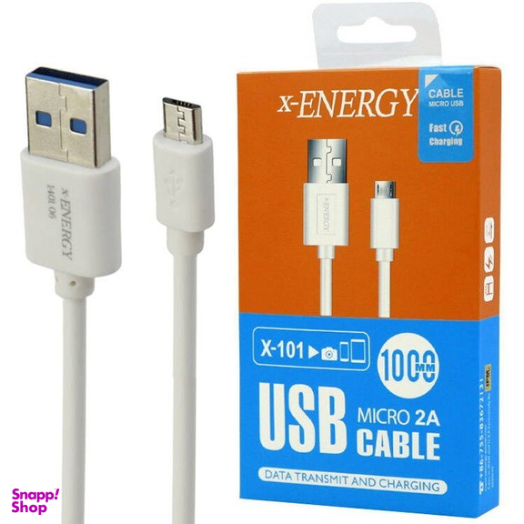 کابل شارژ USB به MicroUSB ایکس-انرژی مدل X-101 طول 1 متر