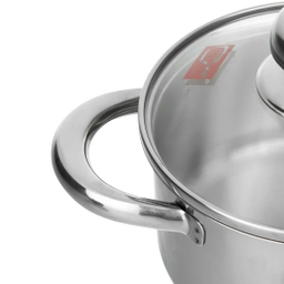 قابلمه پارس استیل مدل کف سه لایه 140 سایز 14