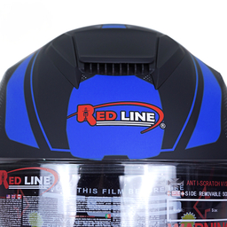 کلاه کاسکت فک متحرک ردلاین مدل 937 طرح blue arrow mt