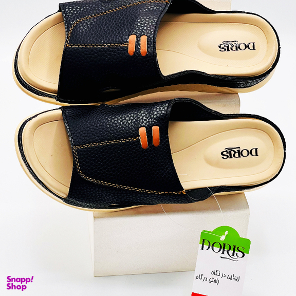 صندل زنانه دوریس مدل شهرزاد کد 02 رنگ مشکی