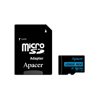 کارت حافظه اپیسر مدل micro SDXC UHS-I U3 V30 A1 ظرفیت 128 گیگابایت