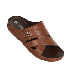 دمپایی مردانه شیما مدل ریو رنگ گردویی