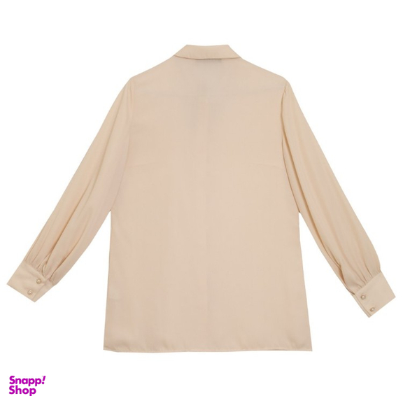 شومیز زنانه برنس مدل الیانا رنگ کرم