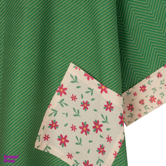 پانچو زنانه طرح بابونه