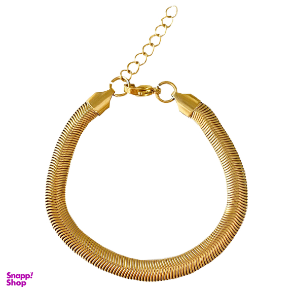 دستبند زنانه مدل ماری کد 003 رنگ طلایی