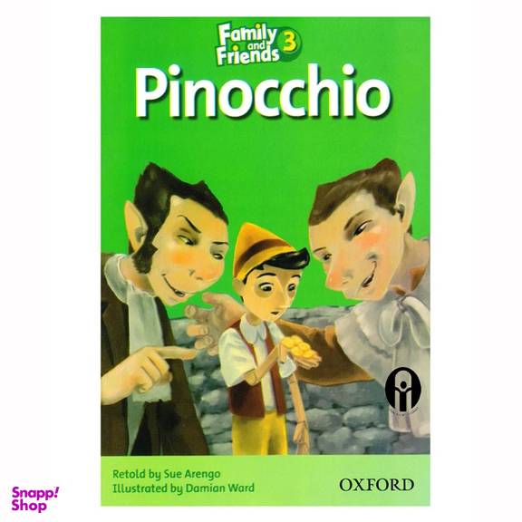 کتاب Pinocchio اثر Retold And Sue Arengo نشر الوند پویان