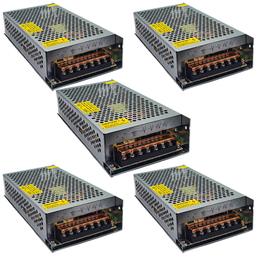 آداپتور سوئیچینگ 12 ولت 10 آمپر مدل S-120-12 بسته 5 عددی