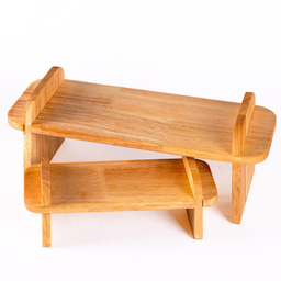 استند چوبی دکوری پایه گرد مدل پست