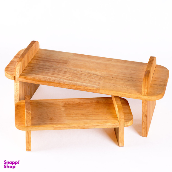 استند چوبی دکوری پایه گرد مدل پست