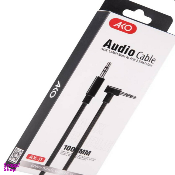 کابل AUX آکو مدل AX-11 طول 1 متر