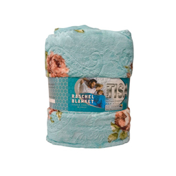 پتو مسافرتی یک نفره تیسا مدل ژله ای گلدار کد CHL1 سایز 150×220 سانتی متر