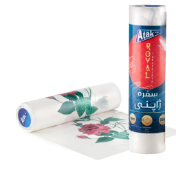 سفره یکبار مصرف اتک پلاست مدل ژاپنی رول 18 متری