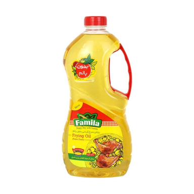 روغن سرخ کردنی بدون پالم فامیلا حجم 1.8 لیتر