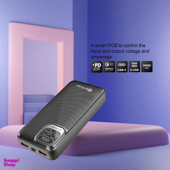 پاوربانک بنیوس مدل BE-PB03 ظرفیت 20000 میلی آمپر ساعت