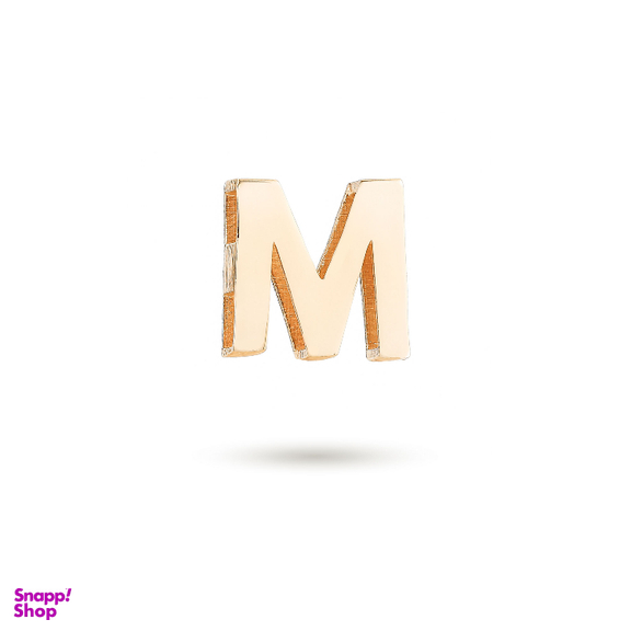 پلاک گردنبند طلا 18 عیار زنانه میلی گالری حروف M کد MT1308