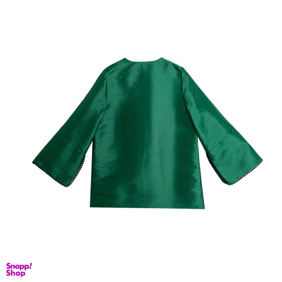 کت زنانه برنس مدل نلین رنگ سبز