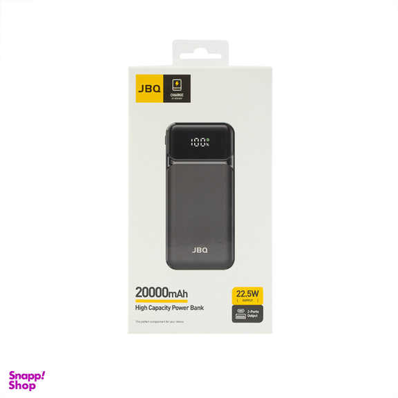 پاوربانک جی بی کیو مدل PB-7740 ظرفیت 20000 میلی‌ آمپر ساعت
