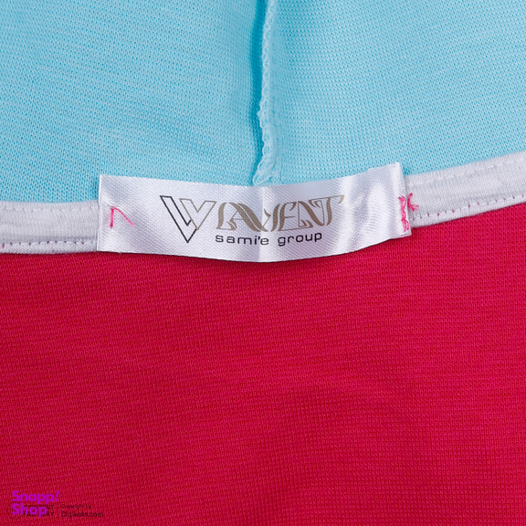 هودی اسپرت لوینت مدل کالرفول کد 6242 رنگ زمینه  سرخابی