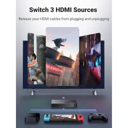 سوییچ 4 پورت HDMI 3D 4K یوگرین کد 40234