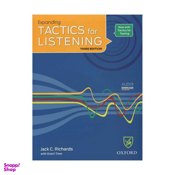 کتاب Tactics for Listening 3rd اثر Jack C. Richards انتشارات جنگل مجموعه 3 جلدی