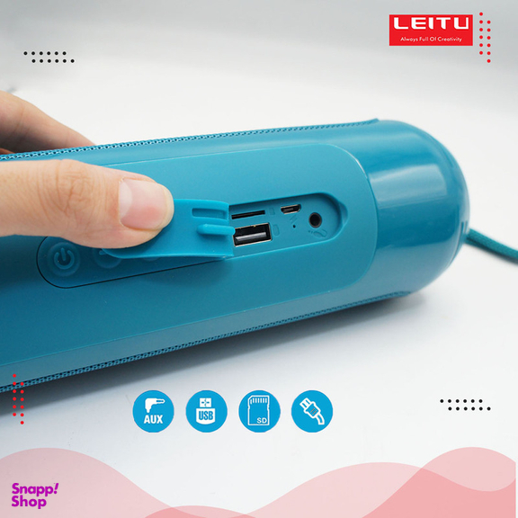 اسپیکر بلوتوثی قابل حمل لیتو مدل LK-17
