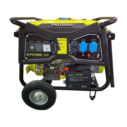 موتور برق پوتر مدل PT18000VES استارتی 9 کیلووات به همراه چرخ و دسته