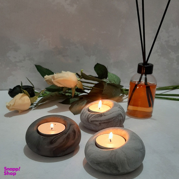 جاشمعی طرح سنگ مجموعه 3 عددی