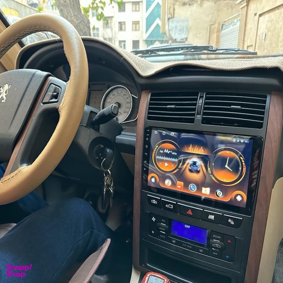 پخش کننده تصویری خودرو کد M03 مناسب پژو 405 و پژو پارس داشبورد جدید
