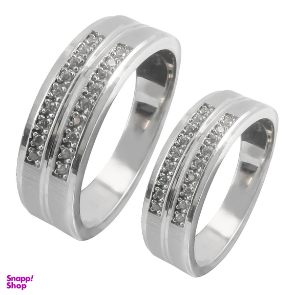 ست انگشتر نقره زنانه و مردانه کد AS053