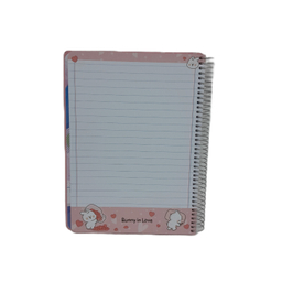 دفتر سیمی 100 برگ حاشیه دار سویل طرح کرومی و دوستان کد 831