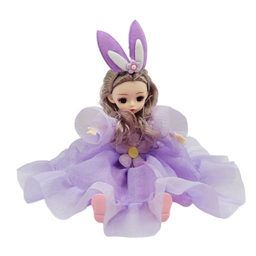 عروسک ناب سل مدل مفصلی موزیکال چراغدار ارتفاع 35 سانتی متر