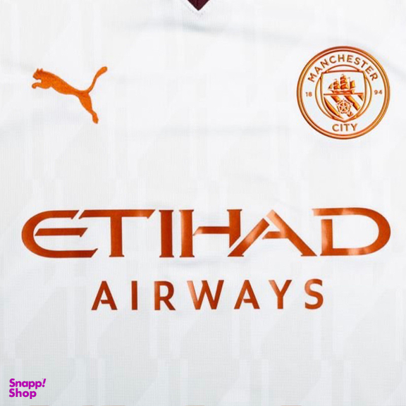ست تیشرت و شلوارک ورزشی مردانه مدل منچستر سیتی Away 2024