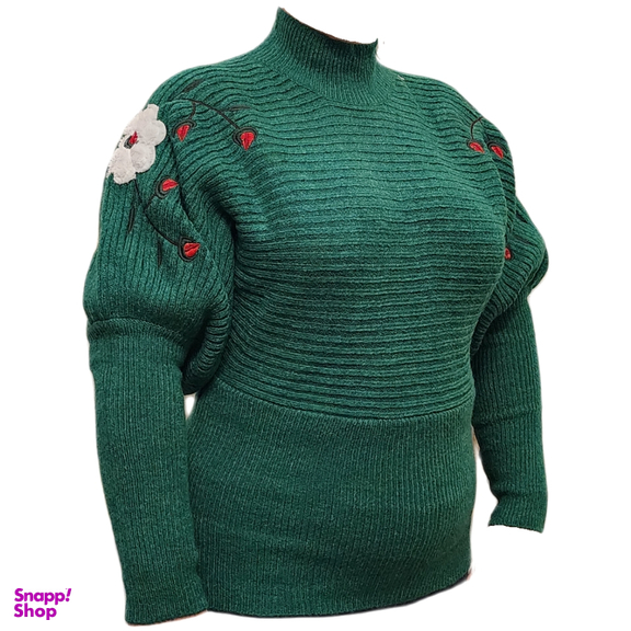 بلوز بافت گلدوزی آستین کیمونو For Angels مدل 22554
