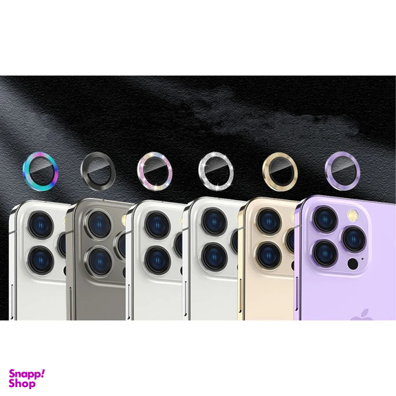 محافظ لنز دوربین بوف مدل HD-ColorLenz مناسب برای گوشی موبایل اپل iPhone 16 Pro Max / 16 Pro