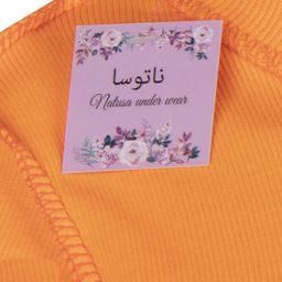 کراپ زنانه ناتوسا مدل NT771-7 رنگ نارنجی