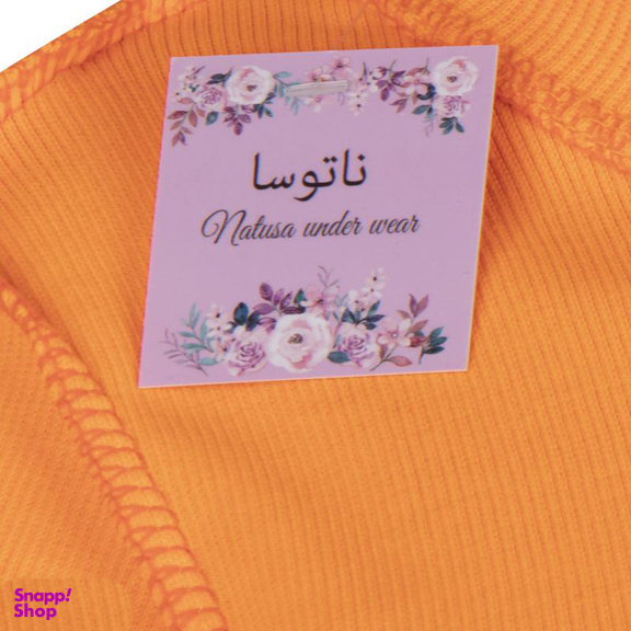 کراپ زنانه ناتوسا مدل NT771-7 رنگ نارنجی