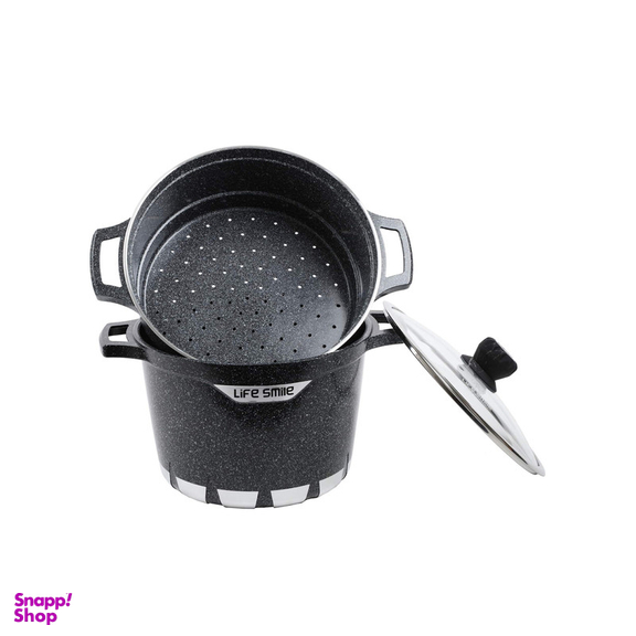 قابلمه لایف اسمایل مدل بخارپز FLCM 6 سایز 28