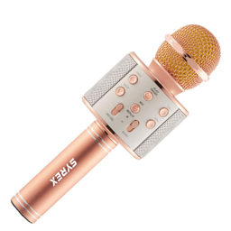 اسپیکر بی سیم بلوتوثی سایرکس طرح میکروفون مدل SX-858