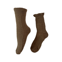 جوراب ساقدار زنانه کوکو اند هانا مدل زمستانی کد Coco-24 طرح بافت برجسته