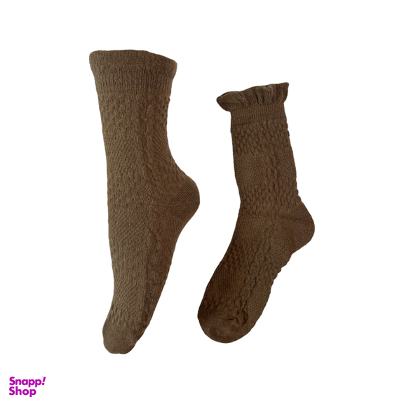 جوراب ساقدار زنانه کوکو اند هانا مدل زمستانی کد Coco-24 طرح بافت برجسته