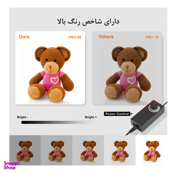 چادر عکاسی پلوز مدل shadowless tent ابعاد 40×40 سانتی متر