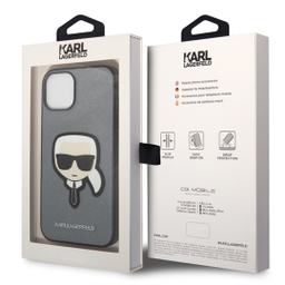 قاب موبایل چرمی سی جی مدل Karl Lagerfeld Leather Case کد 183546 مناسب iPhone 14 Plus